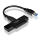 Akcesoria do dysków AXAGON ADSA-1S6 Adapter USB 3.0 - SATA 6G do szybkiego przyłączenia 2.5" SSD/HDD, z pudełkiem